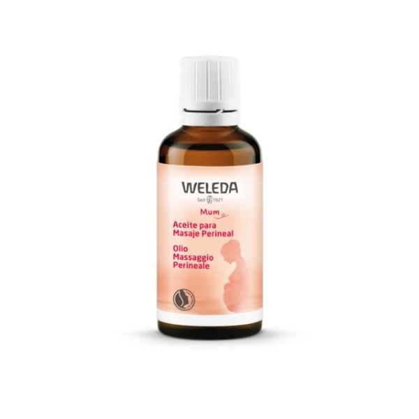 Aceite masaje perineal mama
